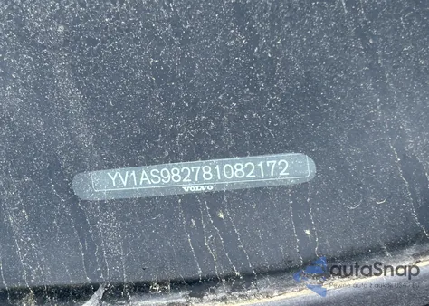 2008 Volvo S80 3.2 из США, поврежденный, VIN YV1AS982781082172